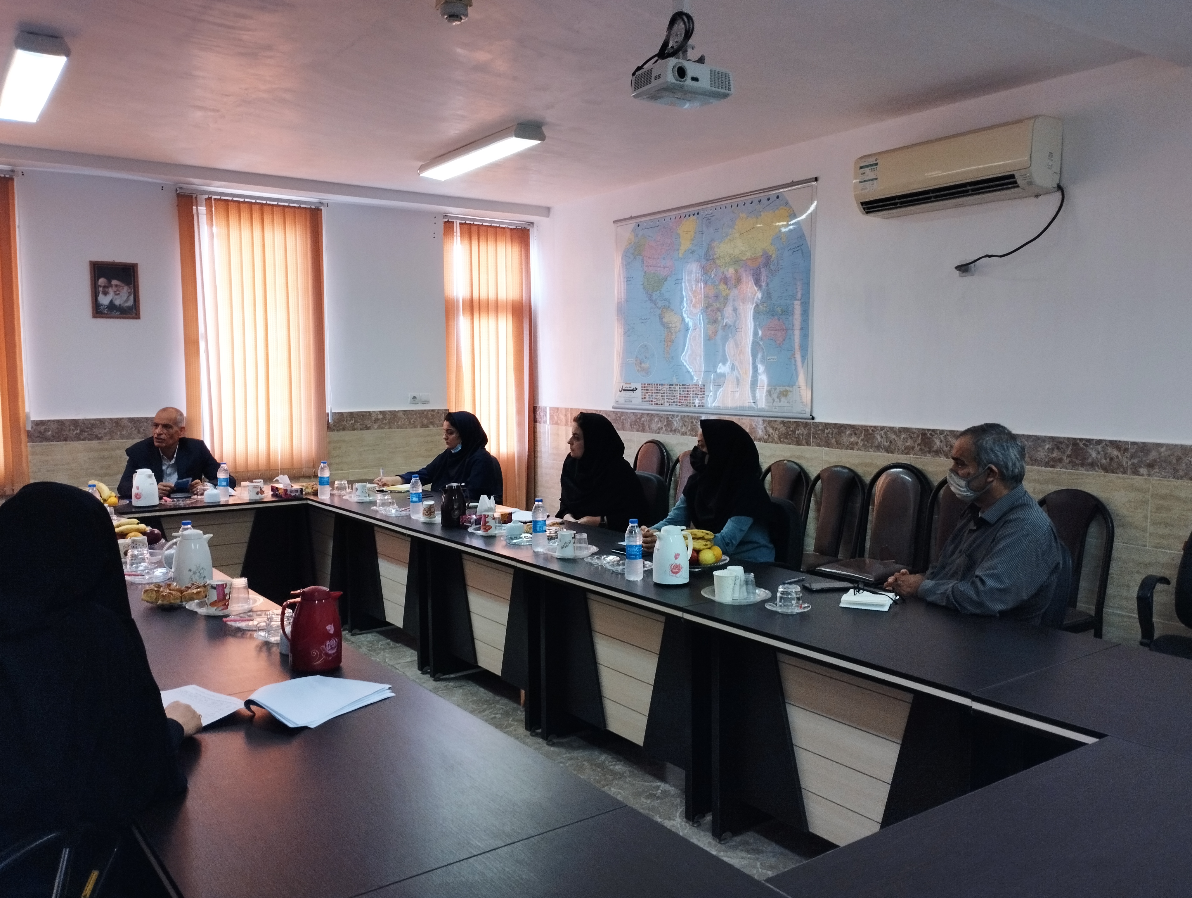 بازدید هیات نظارت از موسسه آموزش عالی خرد