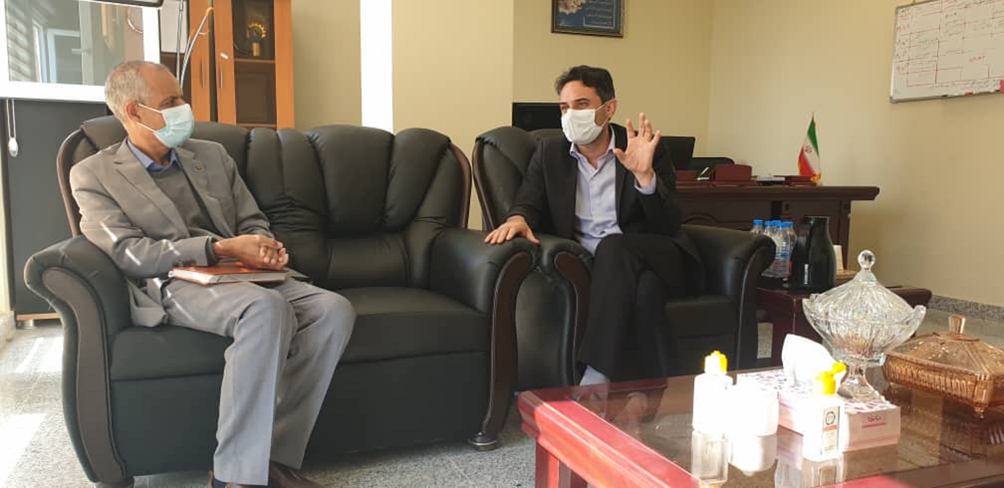 دیدار دکتر افشار نسب ریاست محترم دانشگاه خرد با دکتر حبیبی ریاست محترم پارک علم وفنآوری خلیج فارس دیدار دکتر افشار نسب ریاست محترم دانشگاه خرد با دکتر حبیبی ریاست محترم پارک علم وفنآوری خلیج فارس