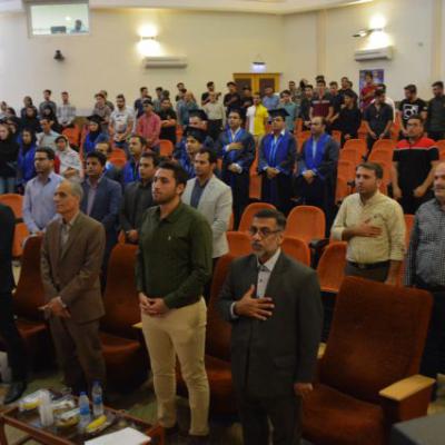 تصاویر گزارش اجرای جشن نیمه شعبان به همراه تجلیل از اساتید و دانشجویان