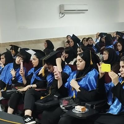 تصاویری از برگزاری مراسم فارغ التحصیلی دانشجویان موسسه آموزش عالی خرد