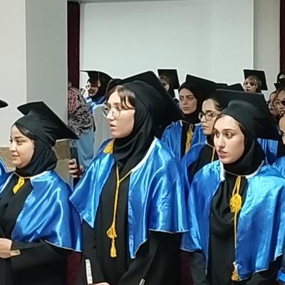 تصاویری از برگزاری مراسم فارغ التحصیلی دانشجویان موسسه آموزش عالی خرد
